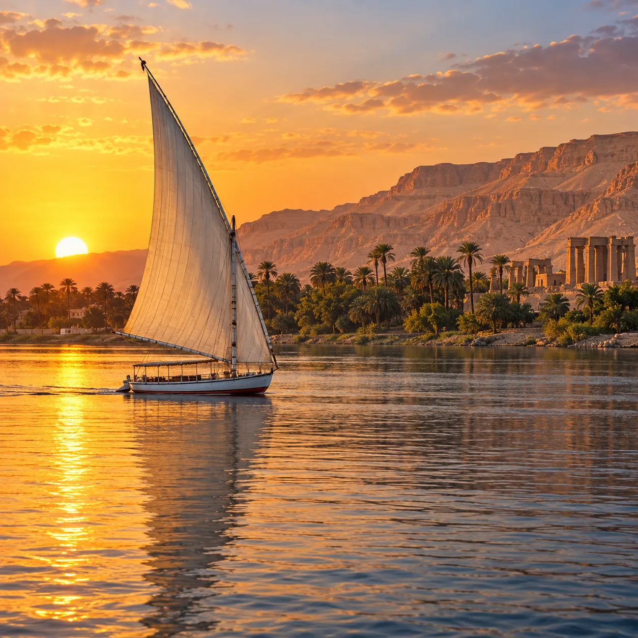 Sailing on the Nile