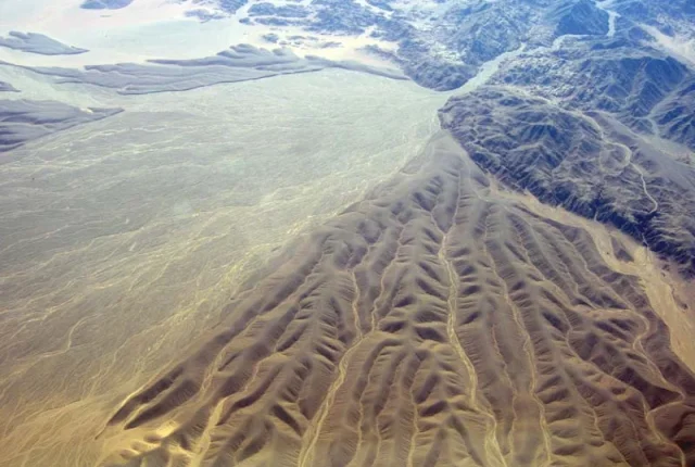 Desert landscape near Hurghada