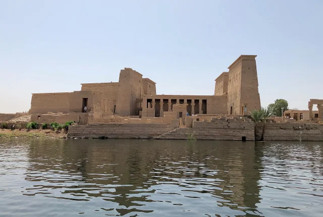 Philae Temple complex on Agilkia Island