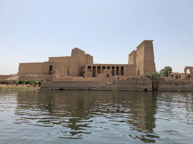 Philae Temple complex on Agilkia Island